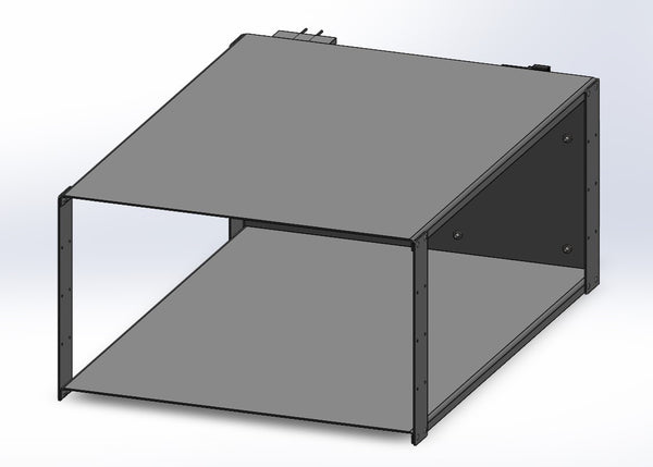 Large Metal 1 Tray Rack Full Tray