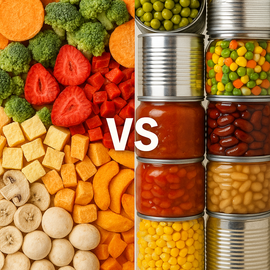 Freeze Drying vs. Canning: A Detailed Comparison