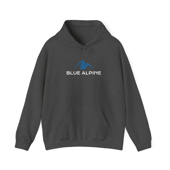 merchandise hoodie from blue alpine freeze dryers