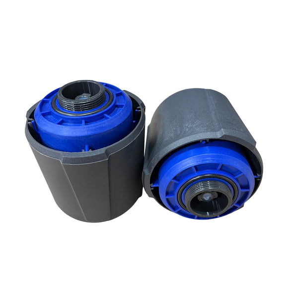 2 Black and blue V0101 Vacuum Pump Oil Mist Filters 