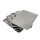 5 Medium Stainless Steel Trays Spread View