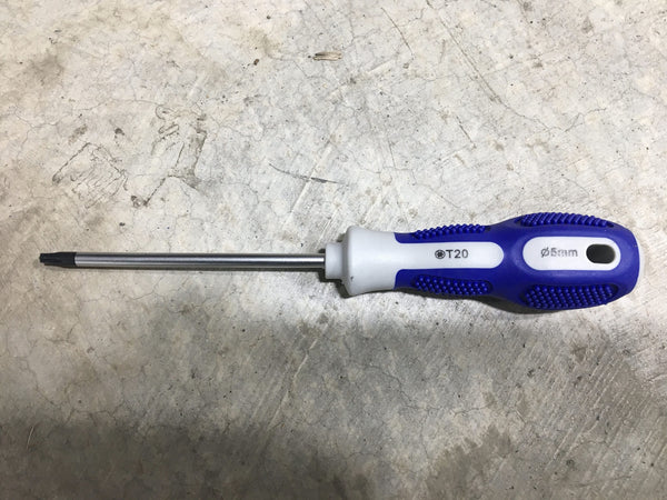 Blue Handheld T20 Screwdriver