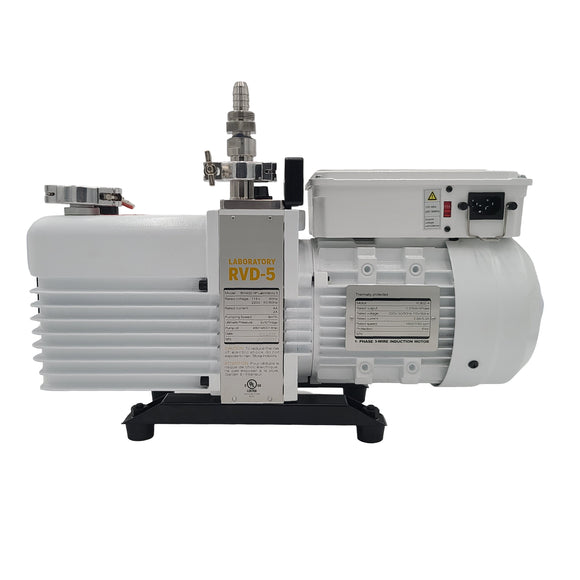 White Commercial Freeze Dryer Vacuum Pump Side