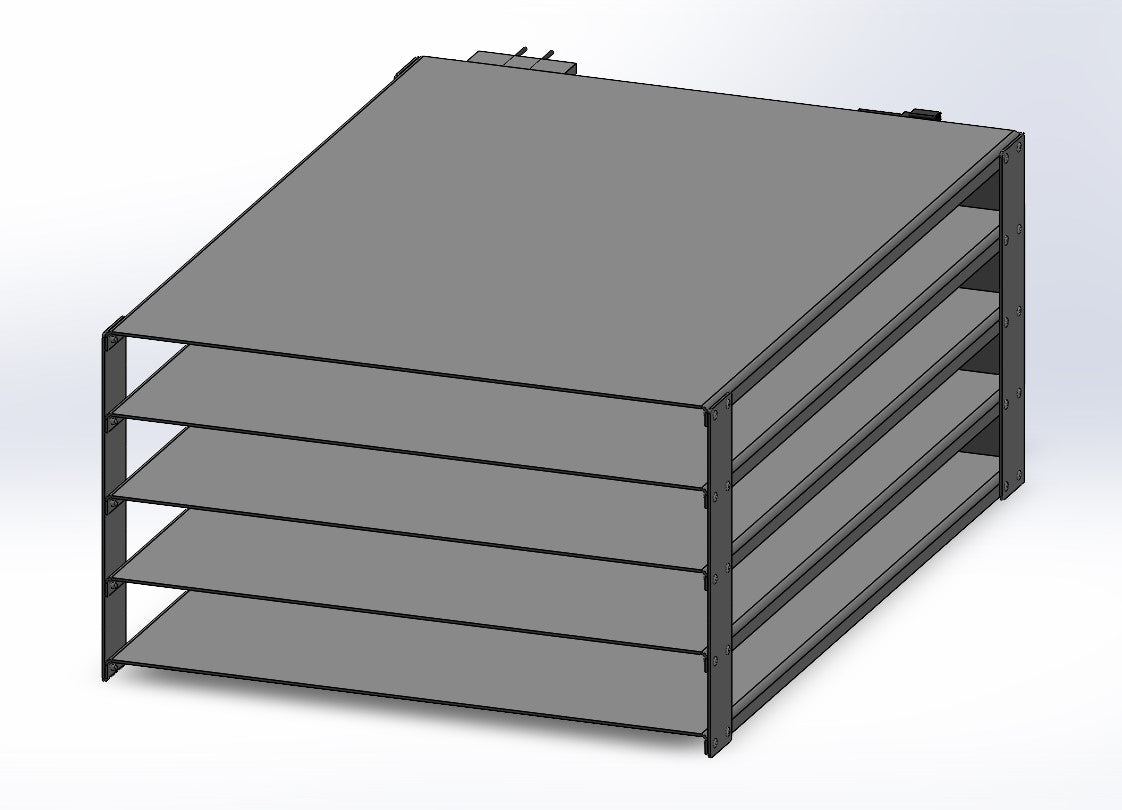 Freeze Dryer Heat Racks - Large, Customized | Blue Alpine