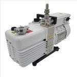 Commercial Freeze Dryer Vacuum Pump Angled White Background