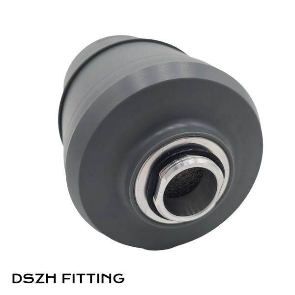 DSZH Oil Mist Filter Fitting With White Background and Text