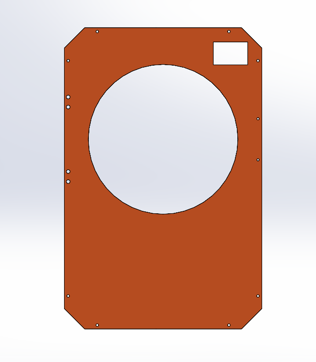 Front Panel Color Freeze Dryer Front Panel - Large, 3.5in Screen | Blue Alpine