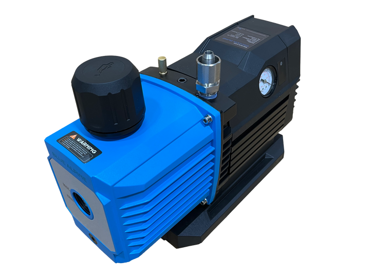 Premium Freeze Dryer Vacuum Pump Angled White Background